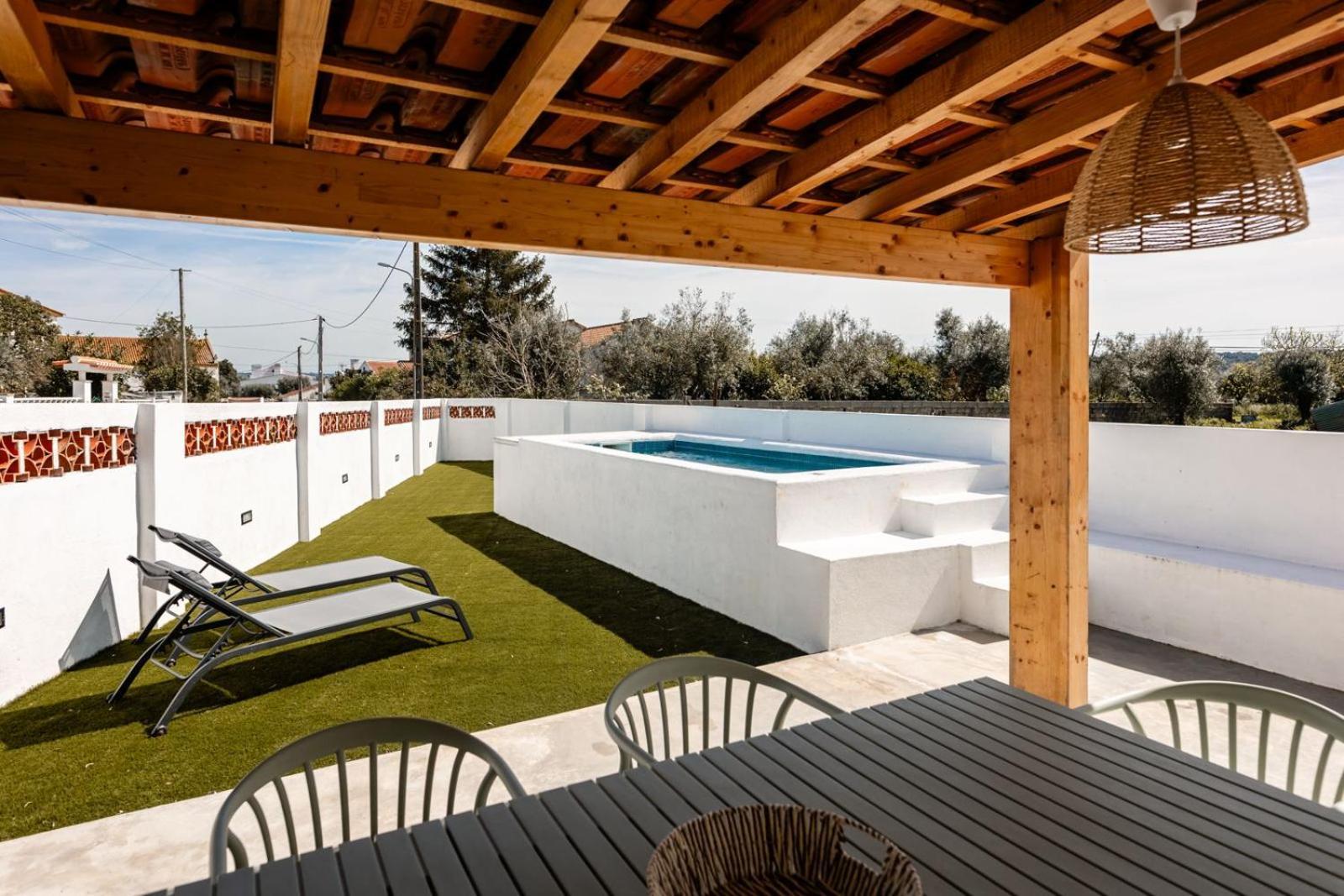 Country Pool House 27 Villa Abrantes Buitenkant foto